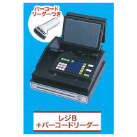 MINI convenience store Cashier and card reader mascot [2.Cashier B + barcode reader]