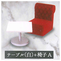 The Club mascot [1.Table (white) + chair A]