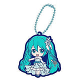 Gashapon Kuji Hatsune Miku Snow Miku 2021 Assort [4.B award: Rubber mascot Hatsune Miku]