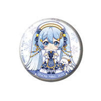 Gashapon Kuji Hatsune Miku Snow Miku 2021 Assort [6.C award: Can Badge Snow Miku 2021 (A)]