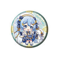 Gashapon Kuji Hatsune Miku Snow Miku 2021 Assort [8.C award: Can Badge Snow Miku 2021 (B)]