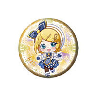 Gashapon Kuji Hatsune Miku Snow Miku 2021 Assort [10.C award: Can Badge Rin Kagamine]