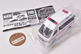 Tomica Light Keychain DX6 Emergency Fire Brigade [2.Nissan NV350 Caravan (Ambulance)]