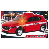 Tomica Light Keychain DX6 Emergency Fire Brigade [4.Mazda CX-5 (firefighting command vehicle)]