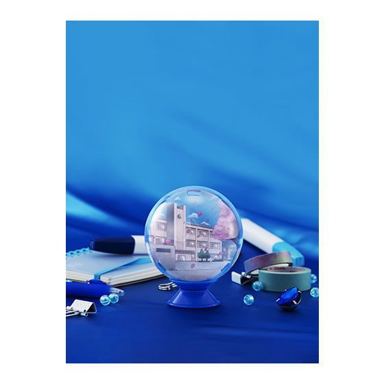 Capsule rubber frame dome [4.BLUE School]