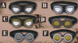 Steampunk style mini goggles [All 6 type set(Full Complete)]