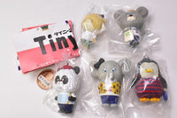 Tiny Zoo Figure Collection [Normal 5 type set(Lucky item is NOT including)]