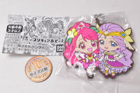 Gashapon kuji Movie PreCure PreCure Assort [3.B award: W Rubber mascot Cure Grace & Cure Earth]