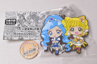 Gashapon kuji Movie PreCure PreCure Assort [4.B award: W Rubber mascot Cure Fontaine & Cure Sparkle]