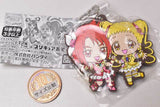 Gashapon kuji Movie PreCure PreCure Assort [6.B award: W Rubber mascot Cure Rouge & Cure Lemonade]