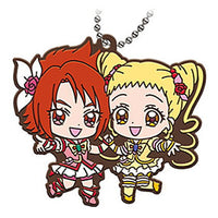 Gashapon kuji Movie PreCure PreCure Assort [6.B award: W Rubber mascot Cure Rouge & Cure Lemonade]