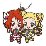 Gashapon kuji Movie PreCure PreCure Assort [6.B award: W Rubber mascot Cure Rouge & Cure Lemonade]