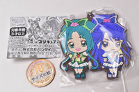 Gashapon kuji Movie PreCure PreCure Assort [7.B award: W Rubber mascot Cure Mint & Cure Aqua]