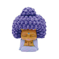 Buddha series Neko Nyorai mascot figure Part.2 [5.Afro Buddha]