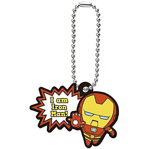 MARVEL MINI HEROES rubber mascot [1.Iron Man]