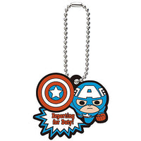 MARVEL MINI HEROES rubber mascot [2.Captain America]