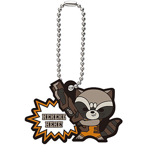 MARVEL MINI HEROES rubber mascot [6.Rocket]