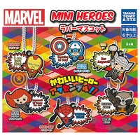 MARVEL MINI HEROES rubber mascot [All 6 type set(Full Complete)]