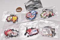 MARVEL MINI HEROES rubber mascot [All 6 type set(Full Complete)]