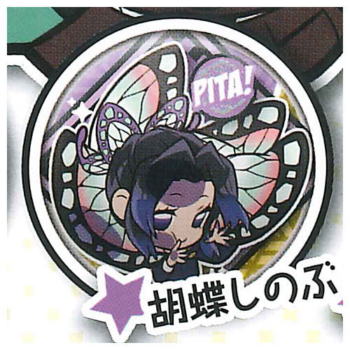 Pita! Deforme Kimetsu no Yaiba Can Badge vol.5 [5.Shinobu Kocho]