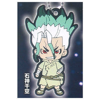 Dr.STONE Rubber Mascot Key Chain [1.Senku Ishigami]