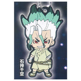 Dr.STONE Rubber Mascot Key Chain [1.Senku Ishigami]