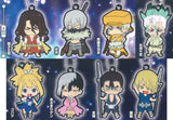 Dr.STONE Rubber Mascot Key Chain [All 8 type set(Full Complete)]