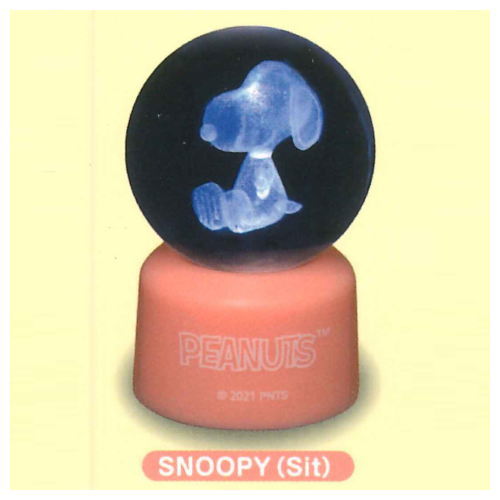 SNOOPY Clear Ball Light Part.2 [2.SNOOPY(Sit)]