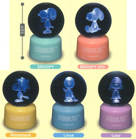 SNOOPY Clear Ball Light Part.2 [All 5 type set(Full Complete)]