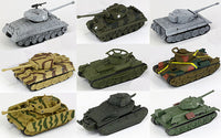 Hobby Gacha Land Model Tank Collection compilation [All 9 type set(Full Complete)]