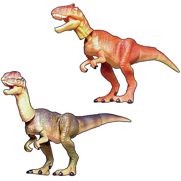 Gacha action The Dinosaur Triceratops [Assorted 2 type set (1.Giganotosaurus/2.Dilophosaurus)]