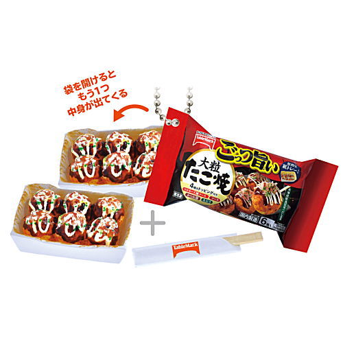 TableMark Miniature Collection CAPSULE [3.Gottsuumai Ootsubutakoyaki]