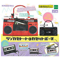 Radio cassette tote and cassette pouch [All 5 type set(Full Complete)]