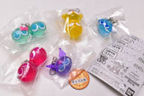 Puyo Puyo x Sanrio Characters Special Collaboration Charm [All 5 type set(Full Complete)]