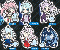 That Time I Got Reincarnated as a Slime Nendoroid Plus Capsule Rubber key chain [All 6 type set(Full Complete)]