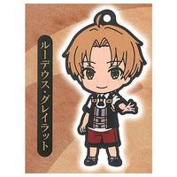 Mushokutensei Nendoroid Plus Capsule Rubber key chain [6.Rudeus]