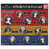 Disney Twisted Wonderland Capsule Can Badge Collection vol.7 [All 11 type set(Full Complete)]