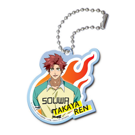 Burning Kabaddi Acrylic key chain [7.Ren Takaya]