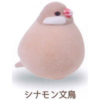 mochi mochi Ohitorisans Flocky Sofubi Mascot [2.Cinnamon Java sparrow]