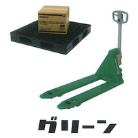 Bishamon 1/24 Hand Palette Truck Collection with luggage [3.Green]