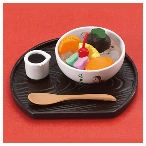 Hanako Daiginza miniature collection [1.Ginza Wakamatsu Anmitsu]