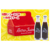 Retro Juice Case & Bottle Juice Mascot [1.2 Carbonated juice + handheld case]