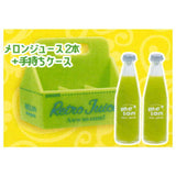 Retro Juice Case & Bottle Juice Mascot [3.2 Melon juice + handheld case]