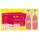 Retro Juice Case & Bottle Juice Mascot [5.2 Strawberry juice + bottle container]