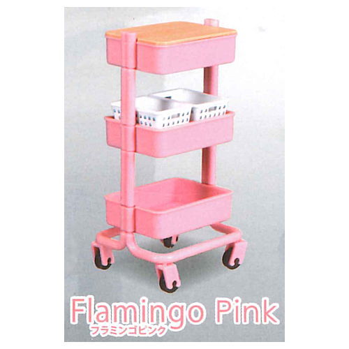 Kitchen wagon stylish collection [4.Flamingo pink]