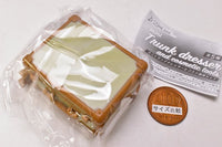 Mini trunk dresser and cosmetic tool set [2.Dresser (ivory x brown)]