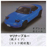 1/64 MAZDA EUNOS ROADSTER Collection [2.Mariner Blue (Hood type) (Open Litra)]