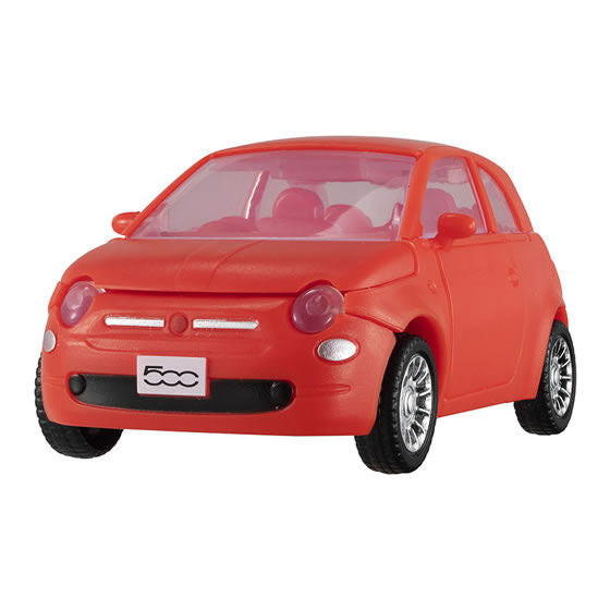 EXCEED MODEL FIAT [5.Pasodoble Red (Wheel Silver Paint Ver.)]