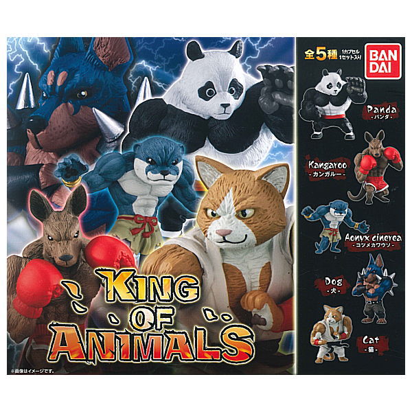 KING OF ANIMALS [All 5 type set(Full Complete)]