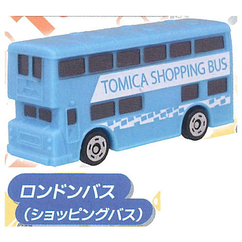 Pocket Tomica Working car Daishugou! [6.London Bus (Shopping Bus)]